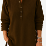 Kylie – Long Sleeve Solid Knit Sweater