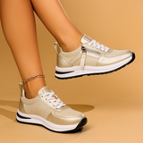 Vanessa - Zip-Up Orthopedic Sneakers