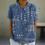 Sienna - Blouse with Tribal Print