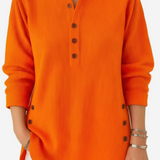 Kylie – Long Sleeve Solid Knit Sweater