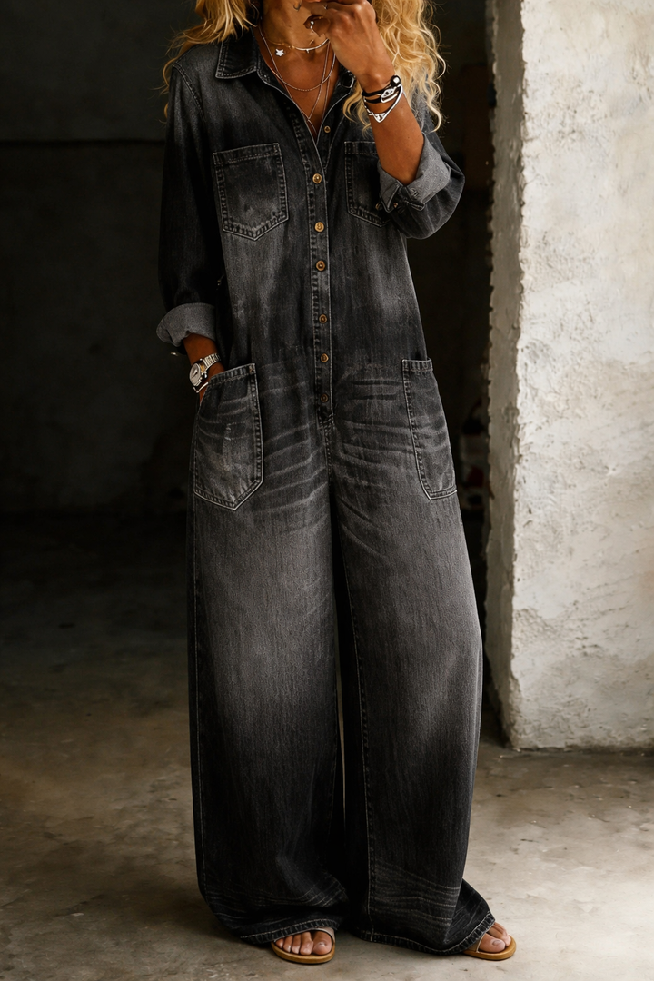 Sienna - Comfortable Casual Jumpsuit