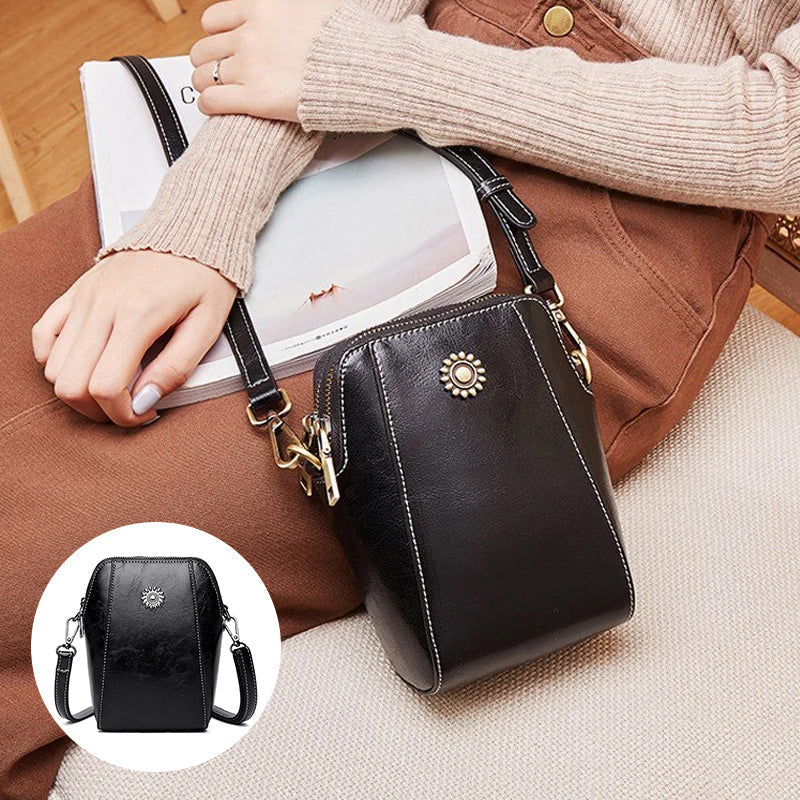 Freya - Compact Solid Color Mini Handbag