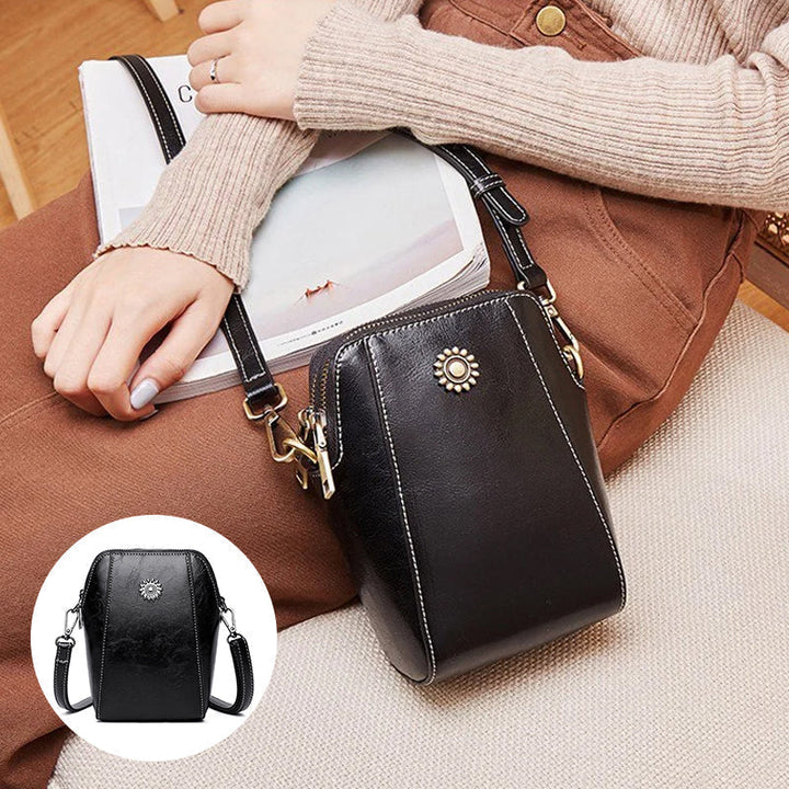 Freya - Compact Solid Color Mini Handbag