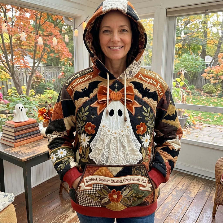 Ghostly Lace Garden Hoodie