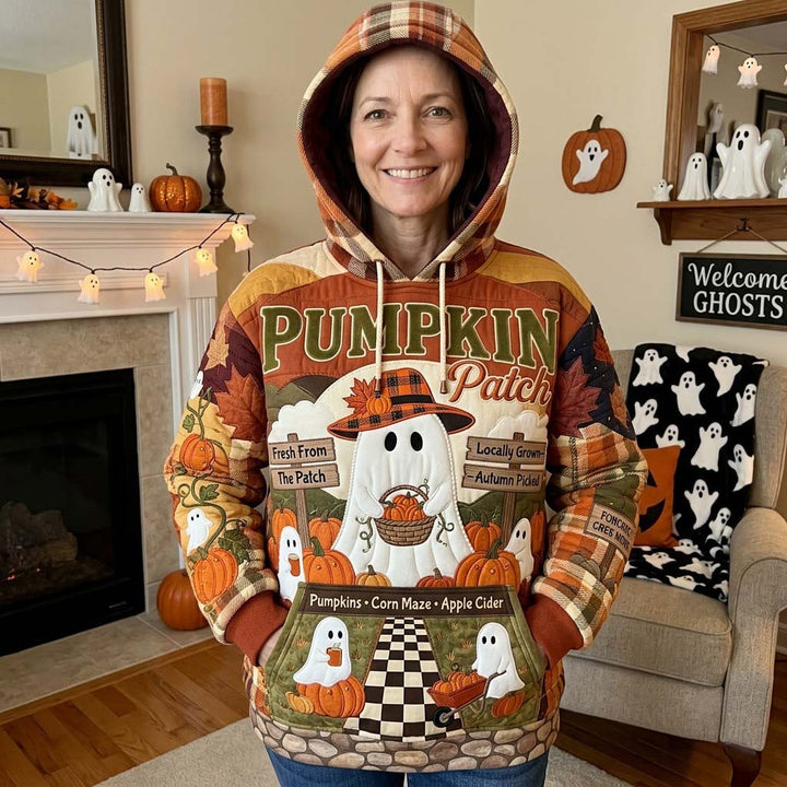 Ghost Pumpkin Garden Hoodie