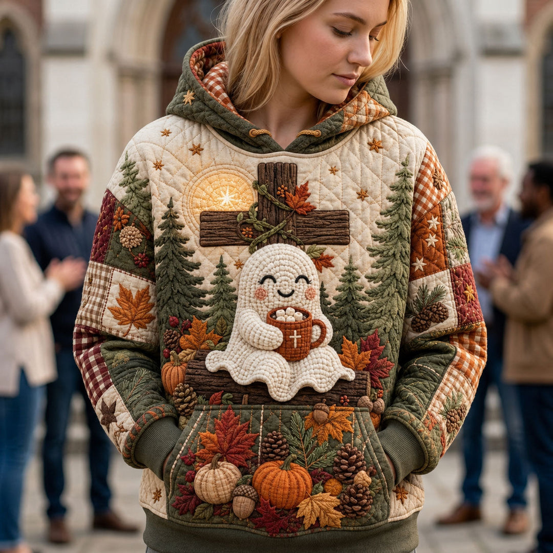 Cozy Faithful Ghost Hoodie