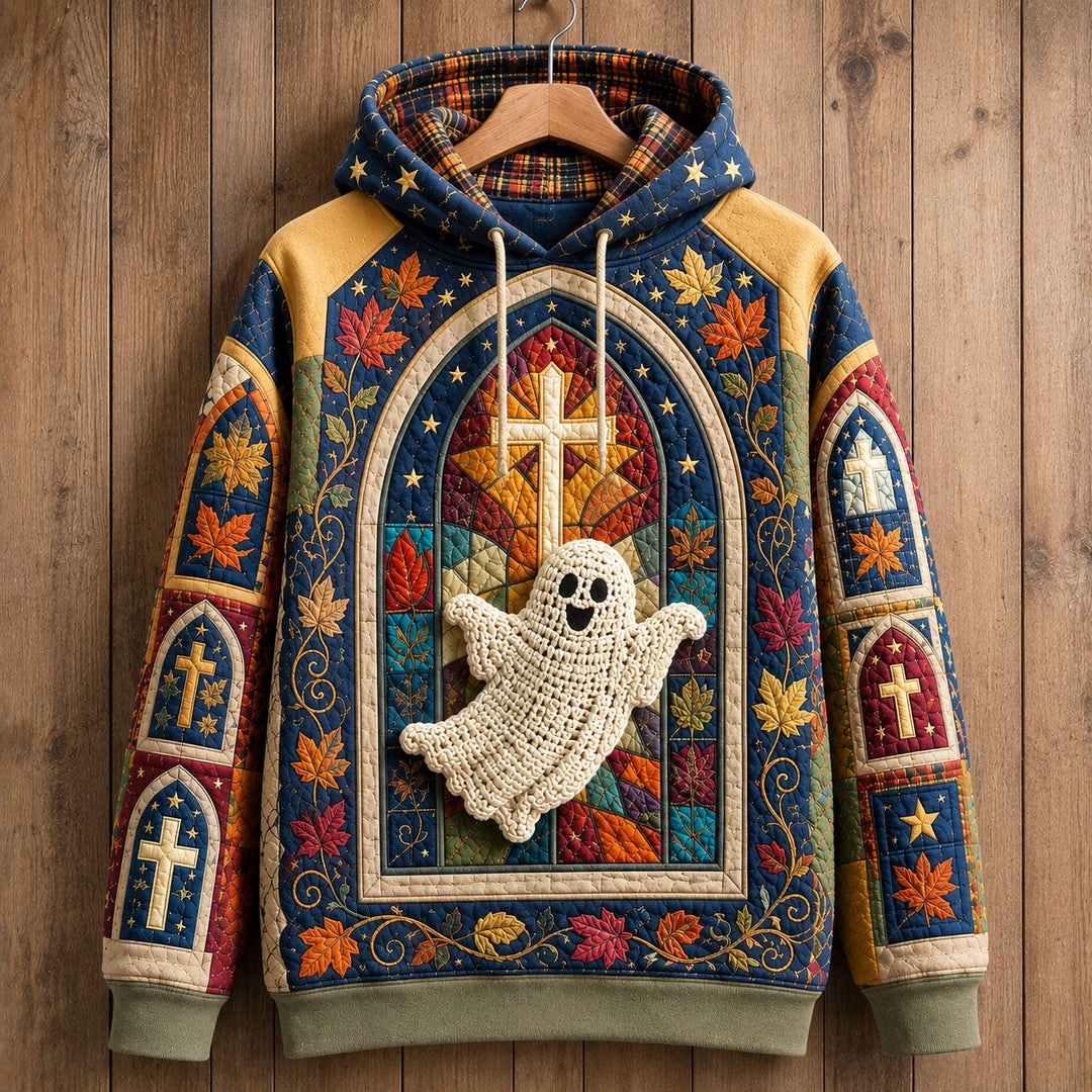 Ghost in Stained Glass Hoodie