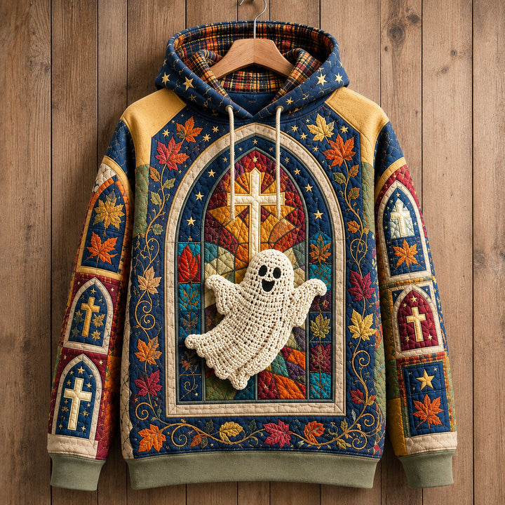 Ghost in Stained Glass Hoodie