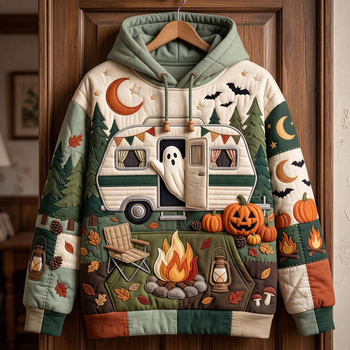 Autumn Ghost Camper Hoodie