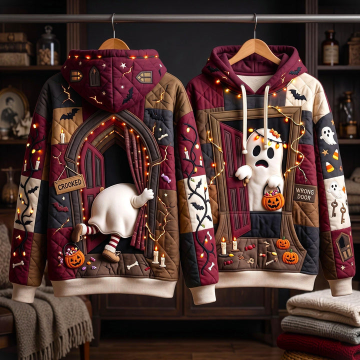 Playful Haunted Ghost Hoodie