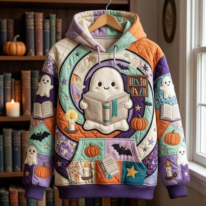 Ghost Book Lover Hoodie
