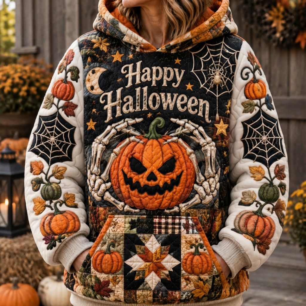 Wicked Pumpkin Halloween Hoodie