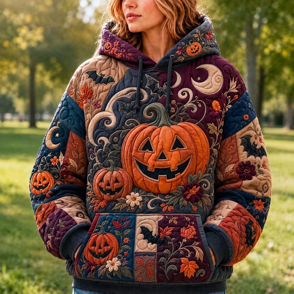 Glowing Halloween Pumpkin Hoodie