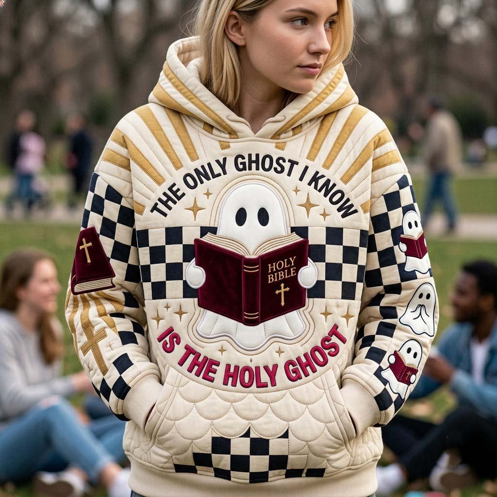 Faithful Reading Ghost Hoodie