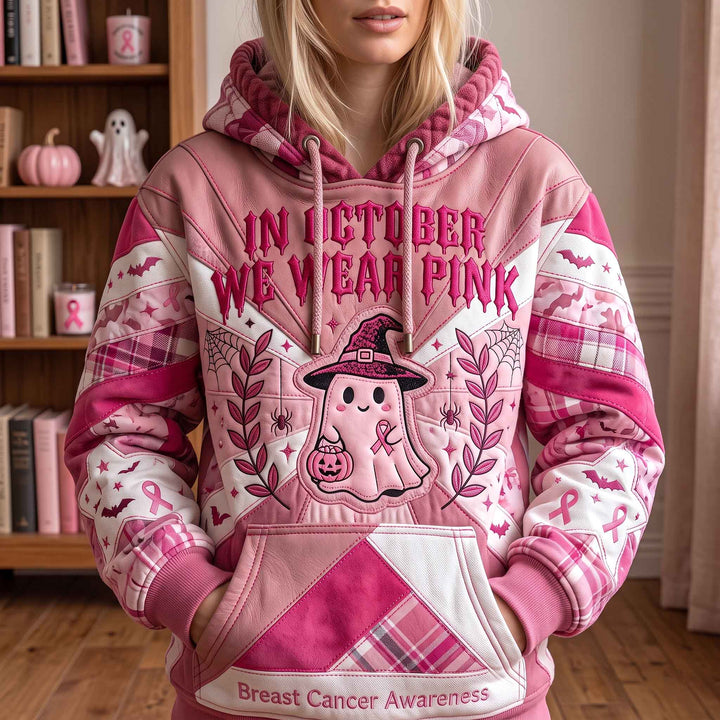 Pink October Charm Hoodie
