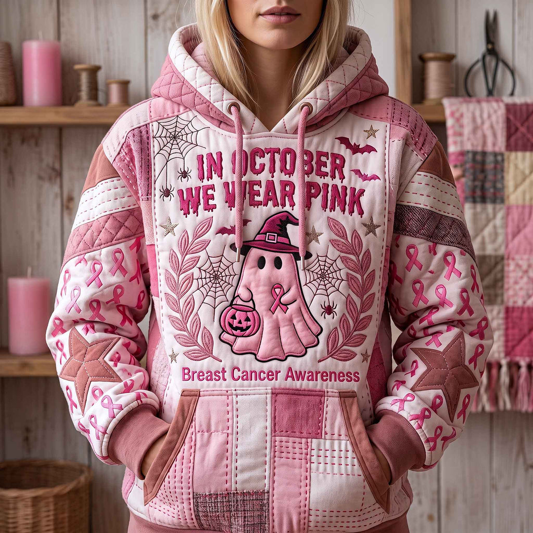 Pink October Charm Hoodie