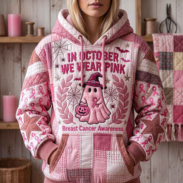Pink October Charm Hoodie