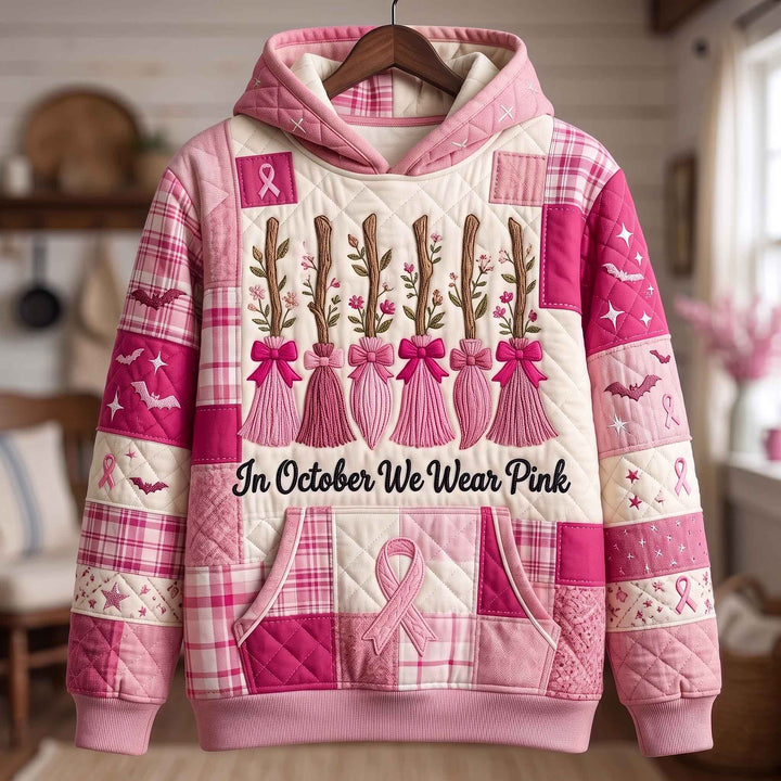 Pink October Charm Hoodie