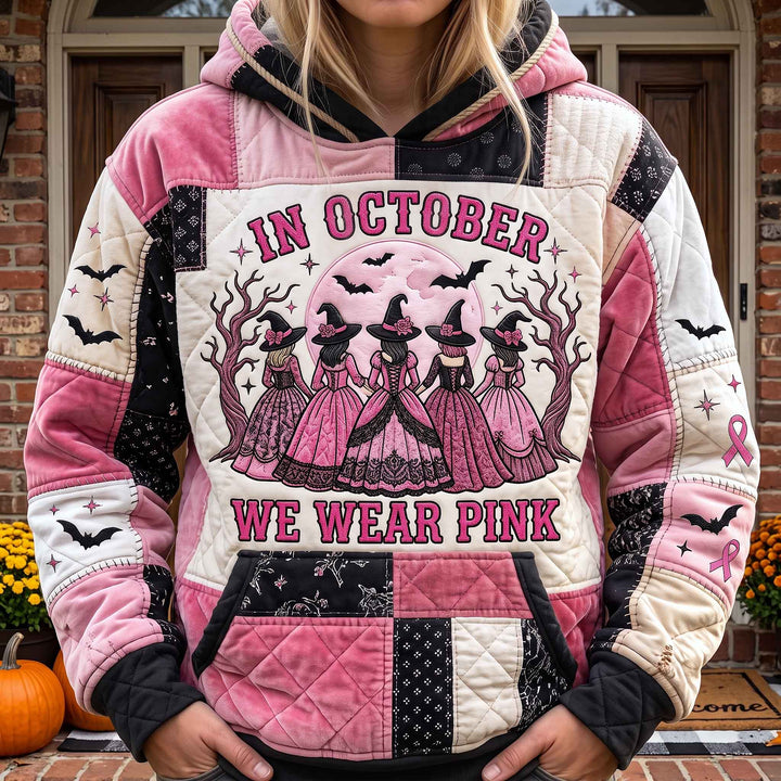 Pink October Charm Hoodie