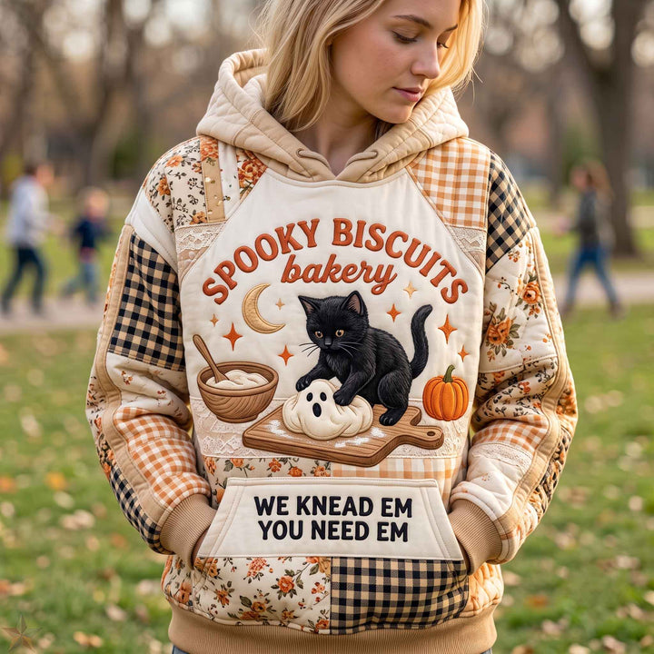Autumn Midnight Cat Hoodie