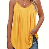 JANINE - Women Lightweight Spaghetti Strap Fit Summer Top