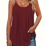 JANINE - Women Lightweight Spaghetti Strap Fit Summer Top