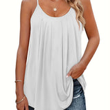 JANINE - Women Lightweight Spaghetti Strap Fit Summer Top