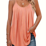 JANINE - Women Lightweight Spaghetti Strap Fit Summer Top