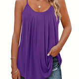 JANINE - Women Lightweight Spaghetti Strap Fit Summer Top
