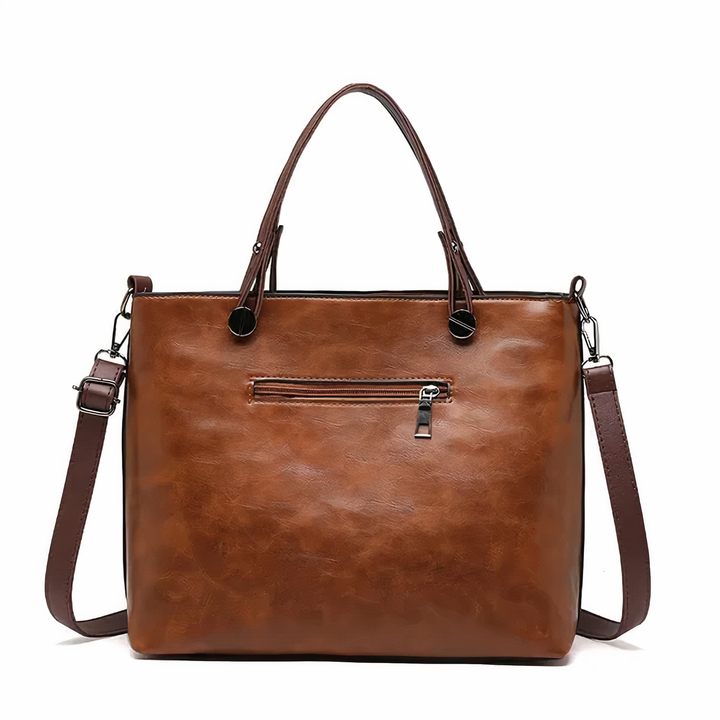 Alexandra - Iconic Retro PU Leather Crossbody Handbag