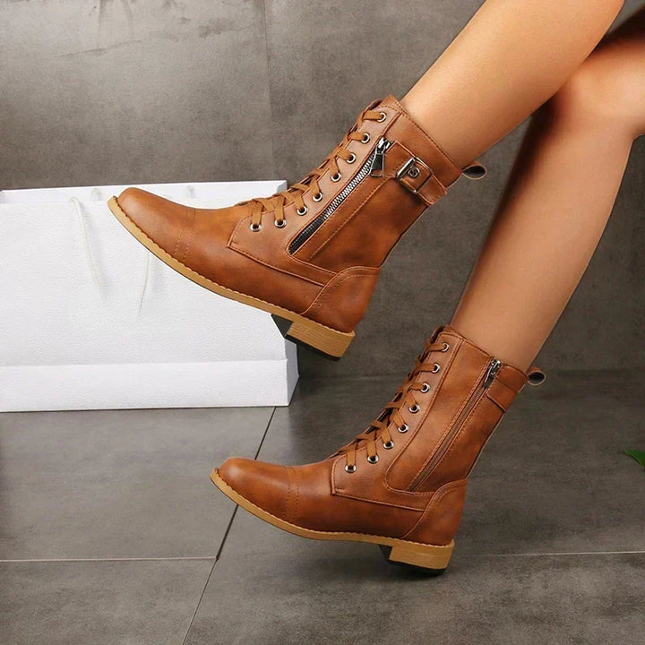 Aurora - Orthopedic Leather Boots