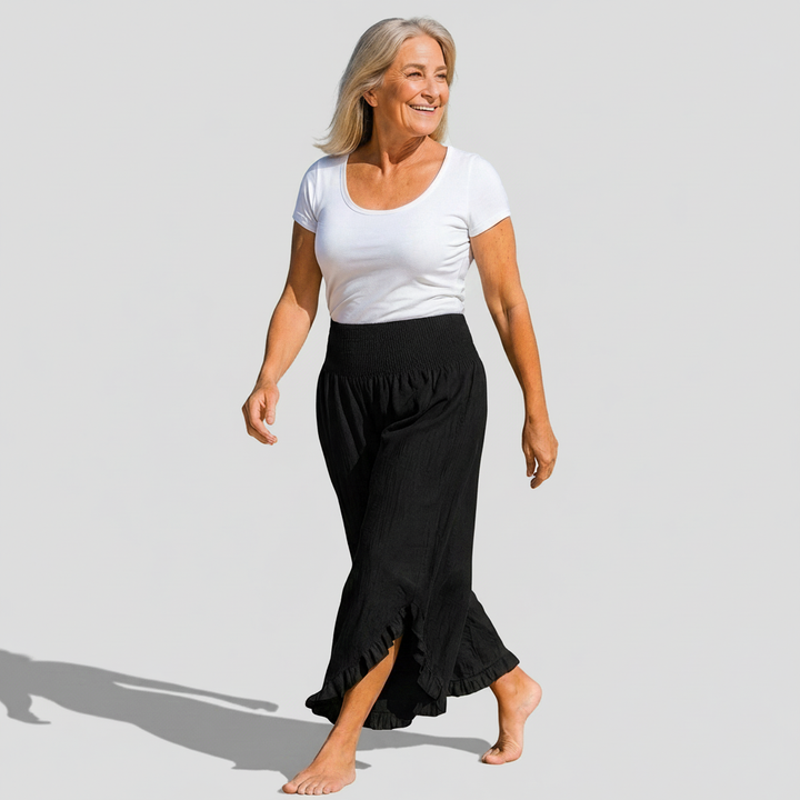 Josie - Cotton Linen Pants