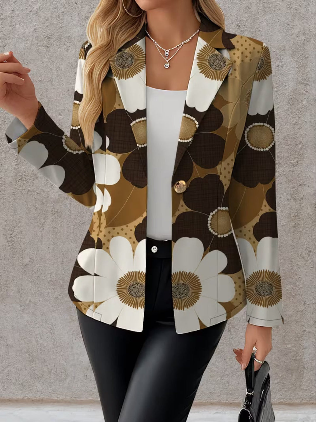 Daisy | Women's Daisy Print Blazer