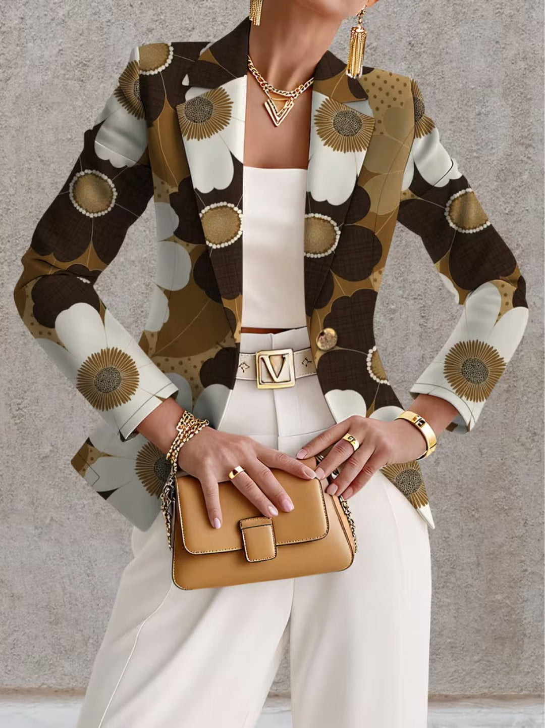 Daisy | Women's Daisy Print Blazer