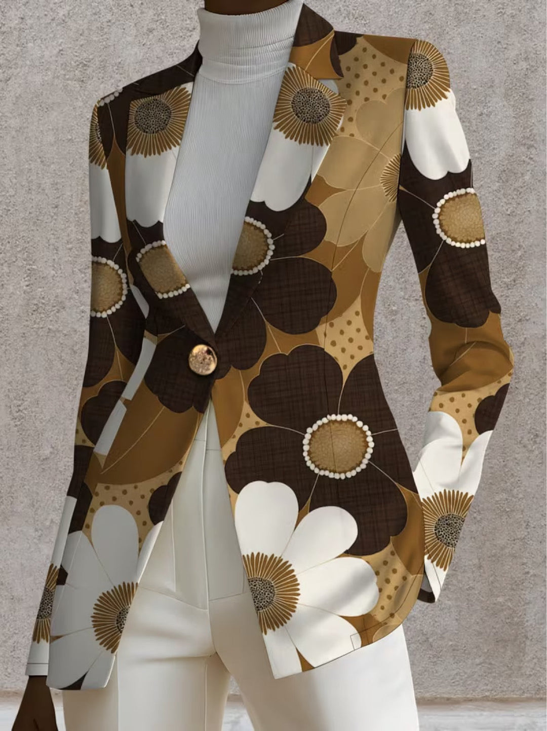 Daisy | Women's Daisy Print Blazer