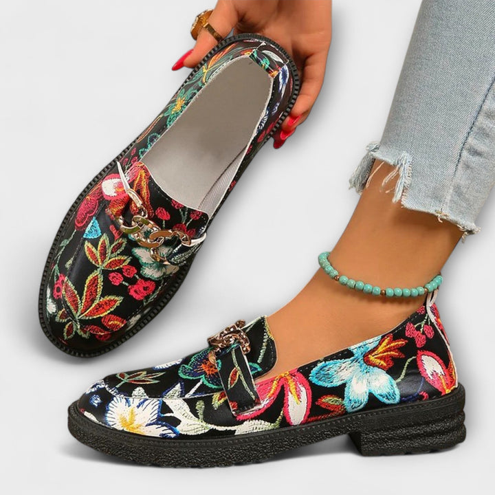 Summer – Multicolor Floral Loafers