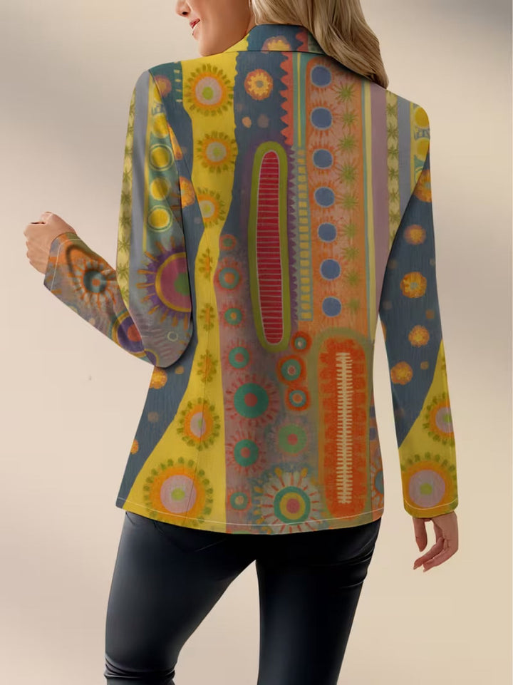 Charlotte | Women's Medallion Print Blazer