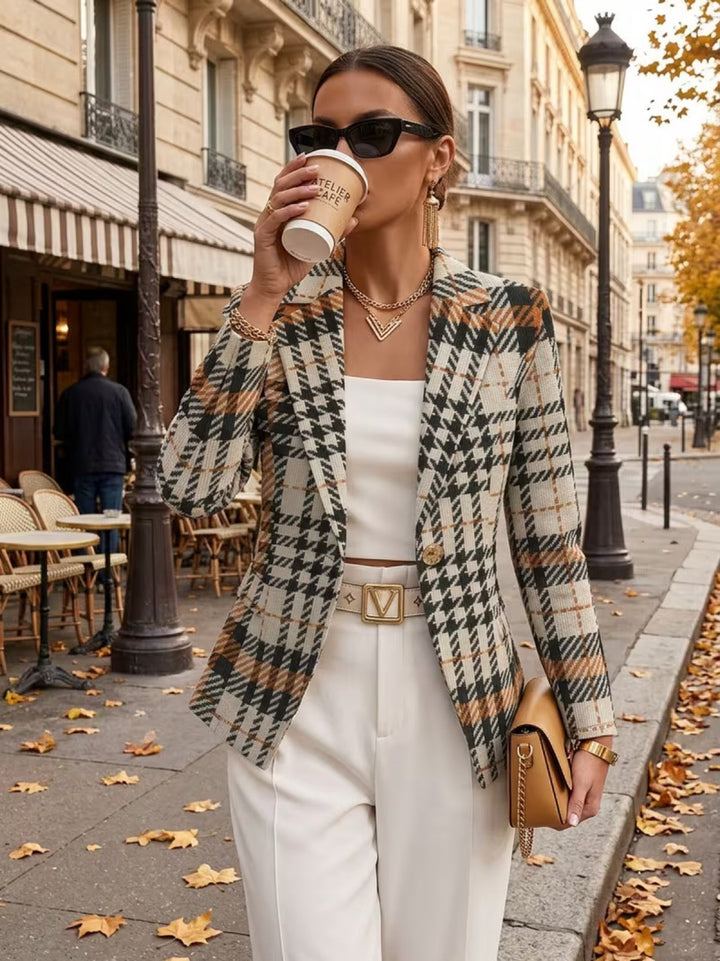 Madison | Women's Houndstooth Blazer