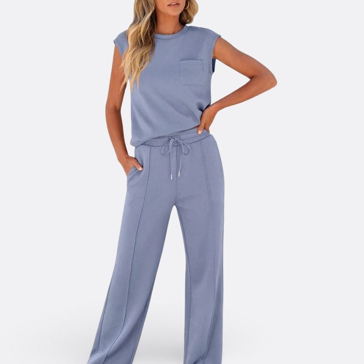 Rachel - Casual Set in Soft Lounge Fabric