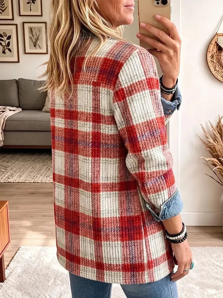 Hailey | Vintage Patchwork Denim Jacket