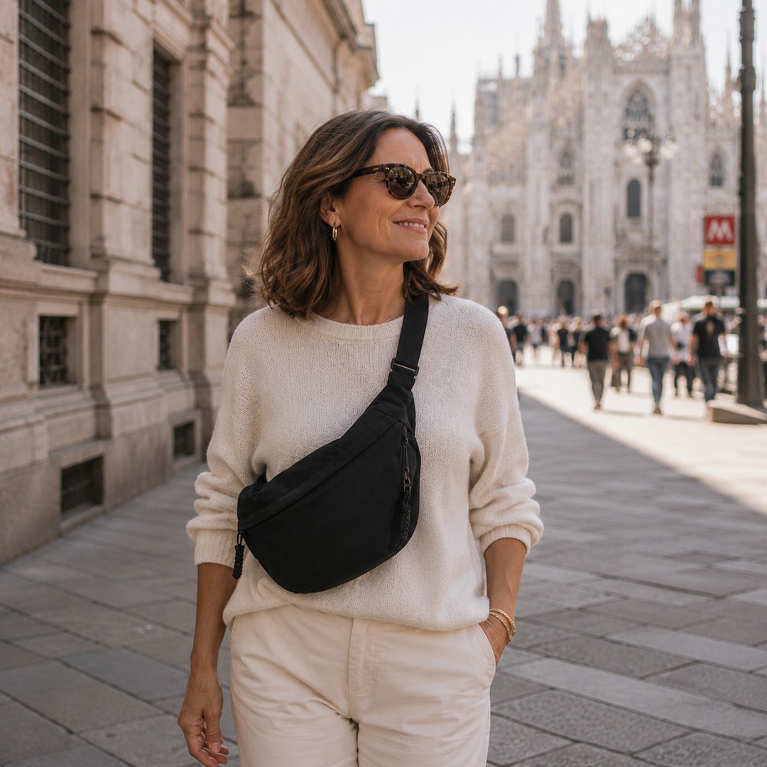 Madison | Black Shoulder Bag