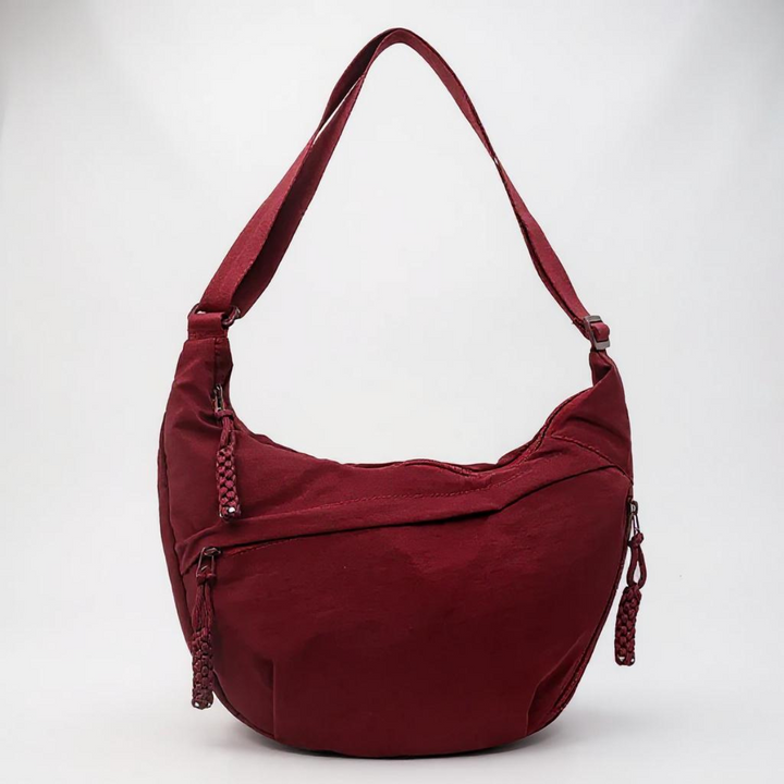 Audrey | Burgundy Shoulder Bag