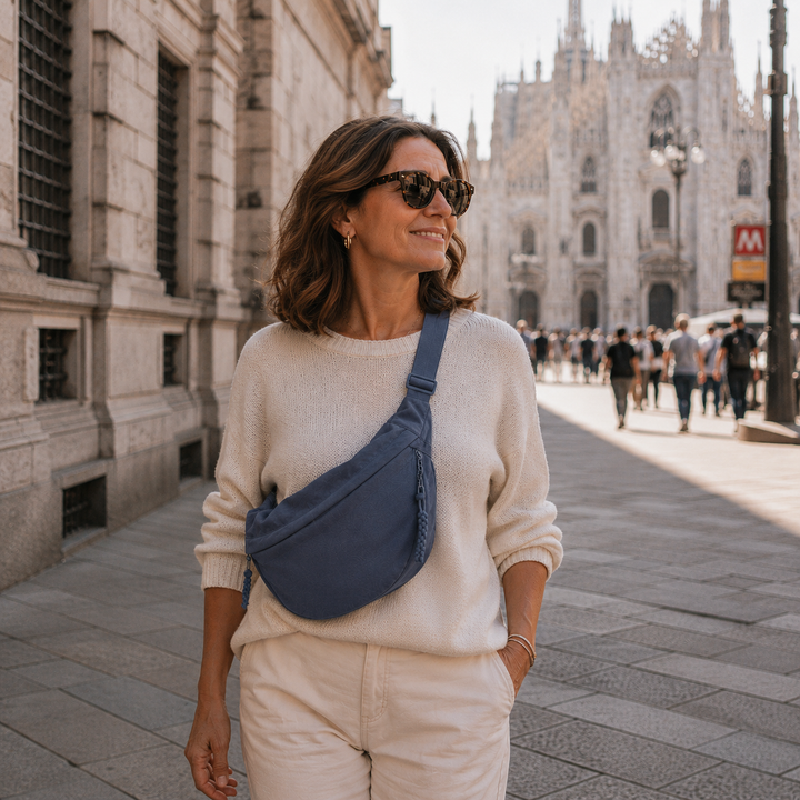 Chloe | Blue Shoulder Bag