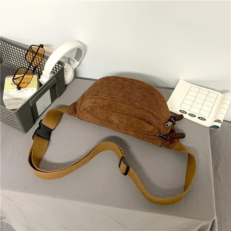 Brooke | Corduroy Shoulder Bag