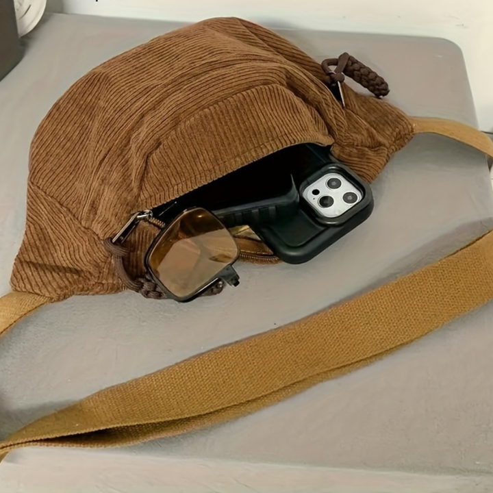 Brooke | Corduroy Shoulder Bag
