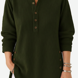 Kylie – Long Sleeve Solid Knit Sweater